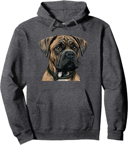 Vista 5 de Presa Canario Dog Mama Papa Mom Dad Pet Lover Breed Cute Paw Pullover Sudadera con capucha, Negro
