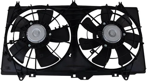 Vista 2 de Conjunto de ventilador de refrigeración del radiador para Chevrolet Camaro Center 2012-2015