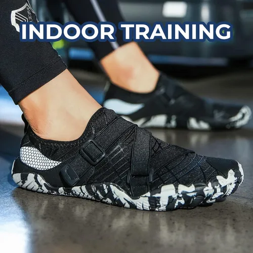 Vista 7 de Zapatos de agua para hombre, zapatos de agua para hombre, zapatos de playa de secado rápido, zapatos deportivos suaves con agujero de drenaje