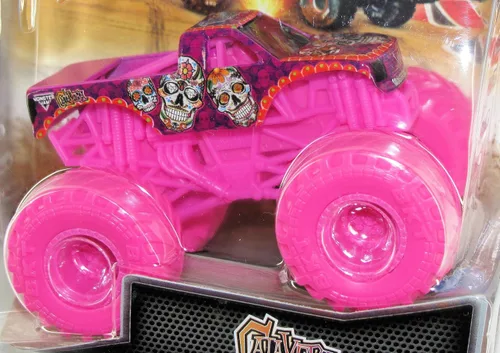 Vista 2 de Monster Jam 2023 Spin Master 1:64 Camión Diecast Series 31 Hyper Fueled Calavera
