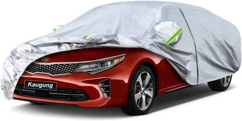 Vista 76 de Kaugung Funda para Coche de Ajuste Personalizado BMW Serie 3 E30 (1982-1994), 7 Capas Resistente al Viento Todo Clima Impermeable Cubierta Exterior