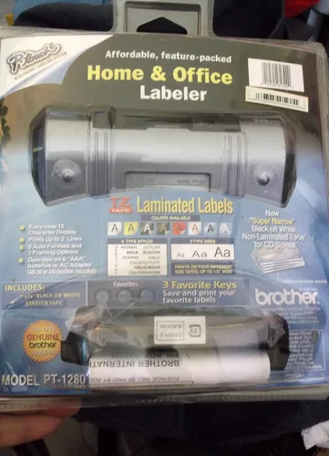 Vista 3 de Brother PT-1280 P-Touch Sistema de etiquetado electrónico