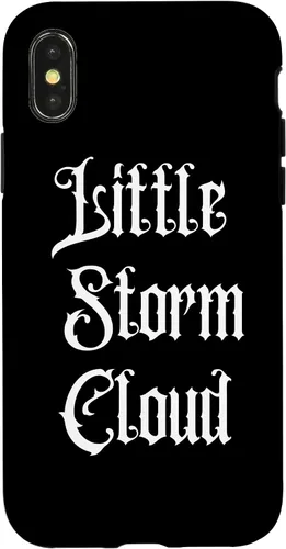 Vista 5 de Funda para iPhone 16 Little Storm Cloud, MIÉRCOLES DARK FAMILY GOTHIC HUMOR