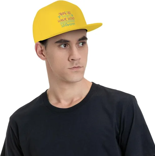 Vista 6 de Not All Angel Have Wings Some Have Stethoscpes Hat Adjustable Funny Fashion Baseball Cap for Men Women