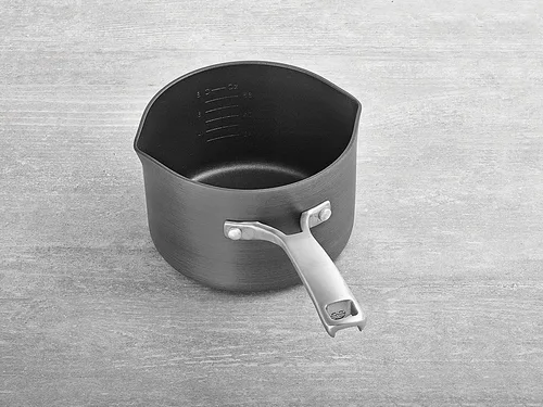 Vista 8 de Calphalon 2095259 Classic - Sartén antiadherente con tapa, 2.5 cuartos de galón, color gris