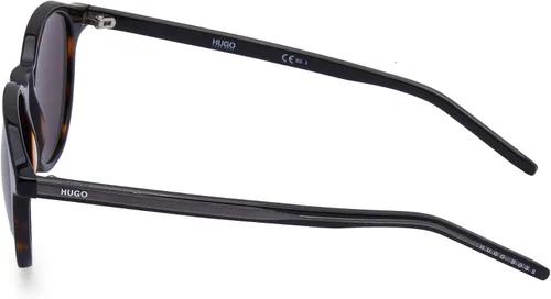 Vista 4 de Gafas de sol Hugo Hg 1028S 0AB8 Havana GrayIR gris azul lente