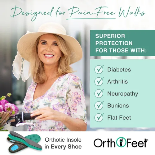Vista 4 de Orthofeet Women's Orthopedic Leather Celina Mary Jane Shoes