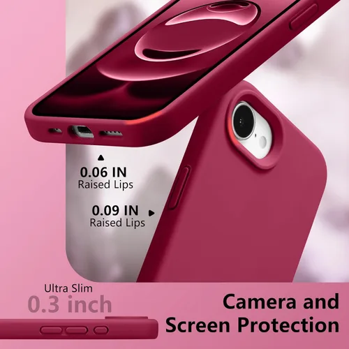Vista 419 de Funda magnética de silicona para iPhone 13 Pro, color blanco antiguo [Compatible con Magsafe] [Forro de microfibra suave antiarañazos], funda