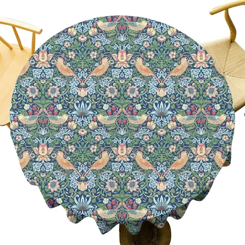 Vista 37 de Mantel azteca suroeste, diseño étnico tribal geométrico, estilo vintage, bohemio, elegante, lavable, para comedor, cocina, granja, fiesta