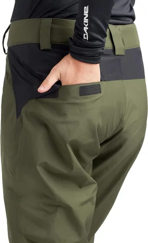 Vista 5 de Dakine Pantalones de esquí Barrier Gore-Tex de 2 capas para snowboardesquí, Verde (Peat Green), M