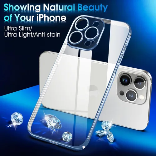 Vista 421 de Supdeal Funda cristalina transparente para iPhone 11, [No se amarillea] [Protección de la cámara] [Probado contra caídas de grado militar] Funda