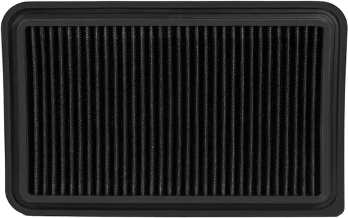 Vista 4 de Compatible con Mazda 2 1.5L Filtro de aire de repuesto reutilizable y lavable de alto flujo (negro)
