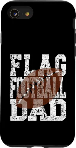 Vista 18 de Flag Football Dad - Player Parent Case for iPhone 16