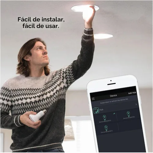 Vista 3 de Sengled - Bombilla inteligente, requiere hub Zigbee, bombilla de luz inteligente compatible con Alexa, Google Home, SmartThings, Homekit y Siri