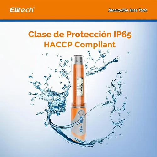 Vista 4 de Elitech RC-51 Digital registrador de datos de temperatura USB reutilizable 32000 puntos