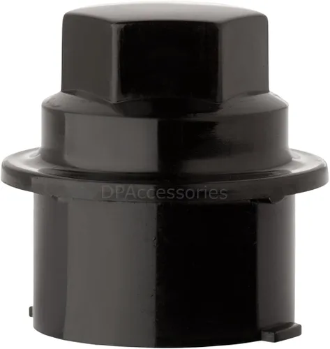 Vista 2 de DPAccessories Cubierta negra para tuercas de rueda para Chevrolet y GMC - Paquete de 20 unidades CC-3B-P-OBK05020