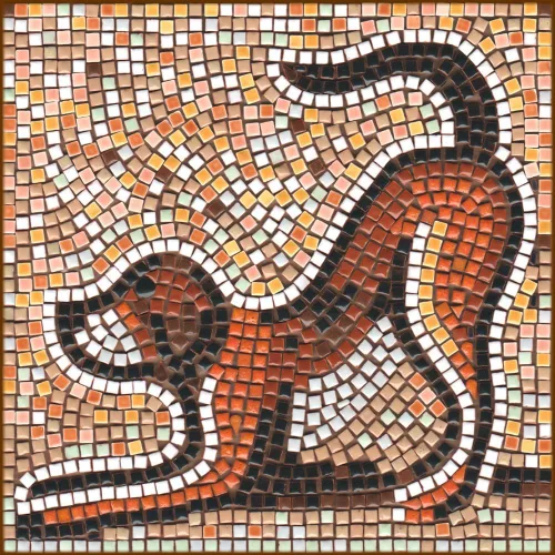 Vista 30 de Crea una verdadera obra de arte de mosaico con nuestro kit de hazlo tú mismo, acuario cuadrado de 7 pulgadas (18 cm)