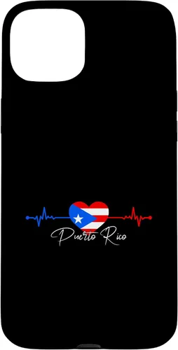 Vista 9 de Puerto Rico Boricua Heartbeat - Carcasa para iPhone 17