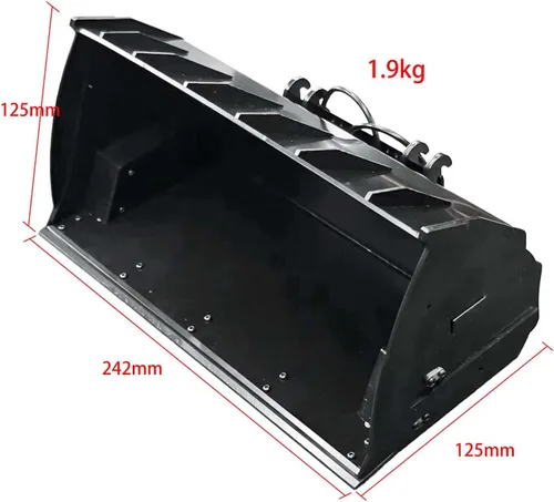 Vista 3 de TOUCAN RC HOBBY Cubo reversible 1/14 para WA480 RC cargador hidráulico control remoto coches parte