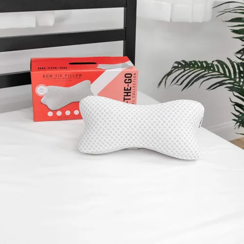 Vista 3 de Soft-Tex - 21005 Almohada de espuma viscoelástica de hueso, tamaño único, color blanco