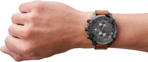 Vista 4 de Diesel Reloj de cuarzo cronógrafo de acero inoxidable Griffed para hombre Griffed - DZ4519