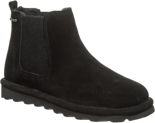 Vista 2 de BEARPAW Botines Drew de varios colores para mujer, botas de tobillo para mujer, botas de invierno cómodas