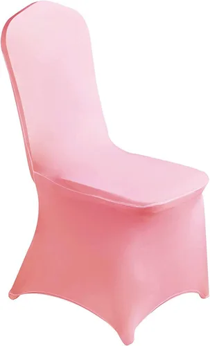 Vista 15 de MDS - Juego de 10 fundas elásticas de elastano blanco para sillas de comedor, bodas, fiestas, comedor, banquetes, sala de estar, universales