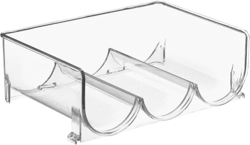 Vista 4 de mDesign 3BtlWineHldrs, Transparente