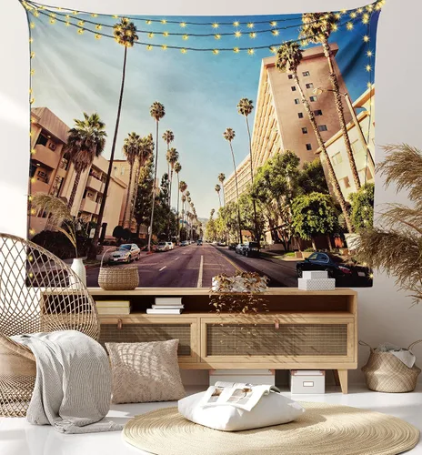 Vista 50 de Ambesonne Tapiz de arte afro, hombre negro fuerte con una corona de trazos impresión de pintura moderna, decoración de tela para colgar en la pared