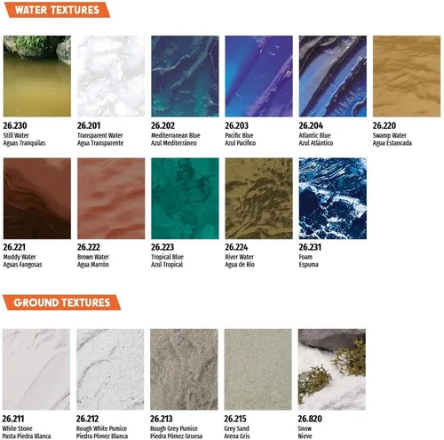 Vista 3 de Vallejo - Diorama FX Water Textures Agua sin gas 6.8 fl oz (6.76 fl.oz.)