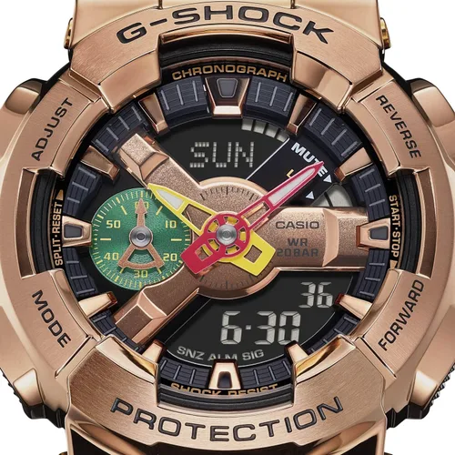 Vista 3 de G-Shock Reloj GM110RH-1A Rui Hachimura para hombre, cobreKente 2 Band, Cobre