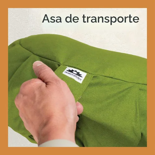 Vista 5 de Cojín de meditación (antracita) media luna, relleno de cáscara de trigo sarraceno, almohada o cojines de piso, asiento de yoga, Zafu, fabricado
