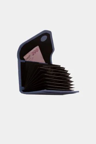 Vista 36 de grande Estuches para tarjetas 3639, Naranja, Tarjetero de cuero con cierre magnético, cartera pequeña de acordeón para mujer