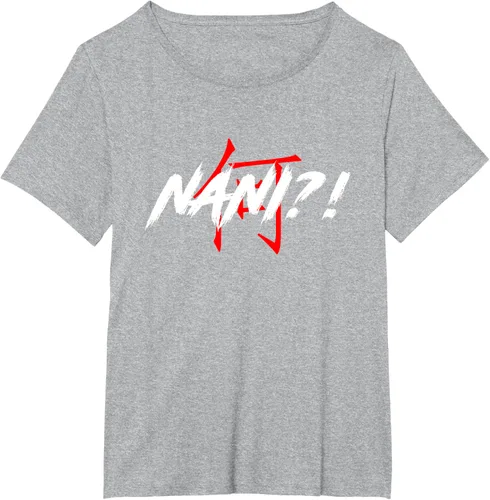 Vista 66 de Nani Meme Anime Japanese Camiseta, Negro, S