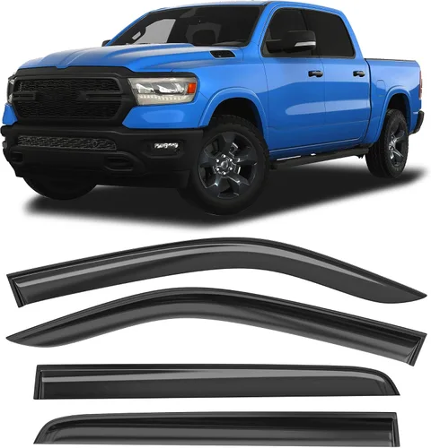 Vista 14 de Deflectores de ventana irrompibles con cinta para Chevrolet Equinox 2025-2026