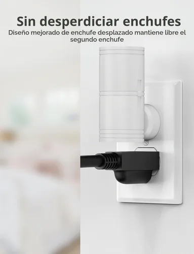 Vista 5 de Likelgn Luz nocturna enchufable a la pared, paquete de 2 luces LED regulables con sensor de atardecer a amanecer, brillo blanco suave, para pasillo