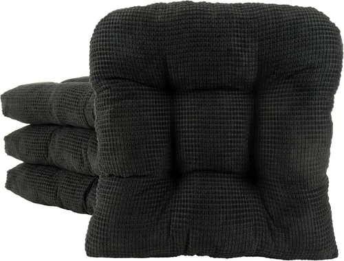Vista 5 de Arlee Almohadillas antideslizantes para sillas, 2 unidades (paquete de 1), color rojo burdeos