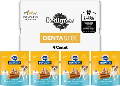 Vista 13 de Bocados Pedigree Dentastix para perros pequeños/medianos.