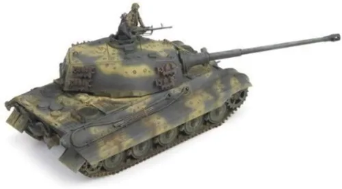 Vista 5 de German King Tiger "Last production", vehículo militar, kit para armar