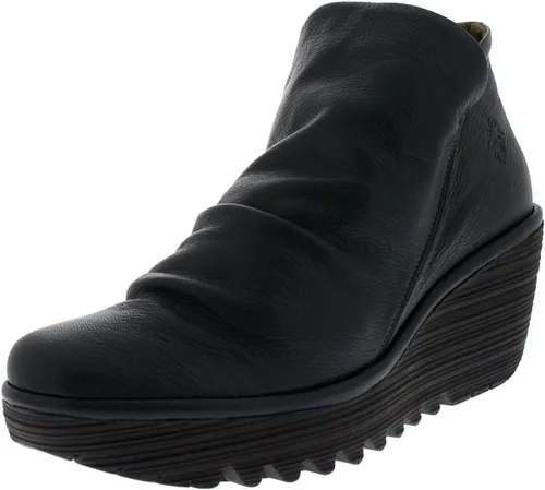 Vista 9 de Botas Yip para mujer de FLY London. Negro (black Mousse)
