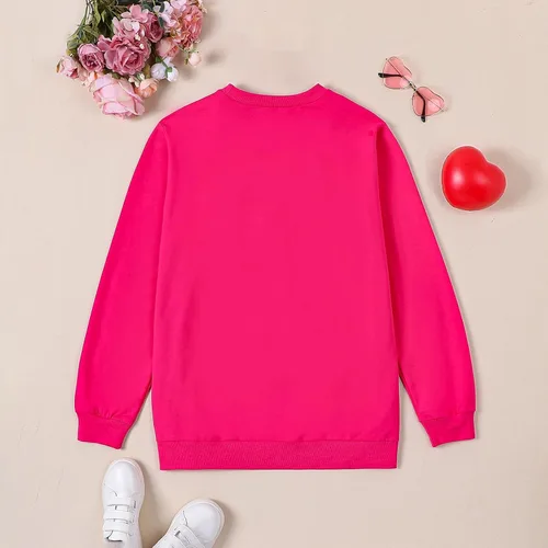 Vista 3 de Omkzanbi Mommy and Me - Conjunto de ropa a juego con sudadera para mamá y mamá, pantalones acampanados, regalo para el día de la madre de San
