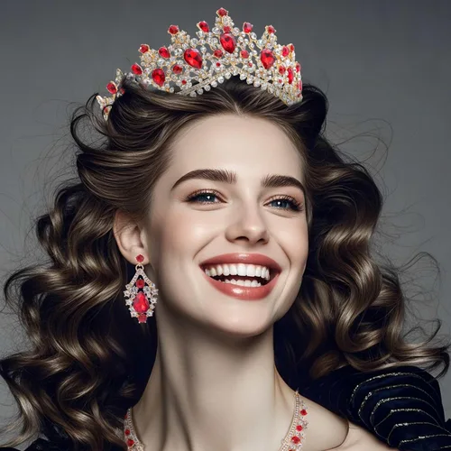 Vista 2 de Kamirola - Corona de reina y tiara corona de princesa para mujeres y niñas, diademas de cristal para novias, disfraces góticos de Halloween