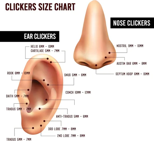 Vista 7 de BodyJ4You - Piercing de aro con bisagras, 0.56oz, de titanio, ópalo tribal