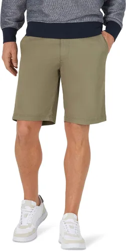 Vista 23 de Lee Pantalón corto de frente plana Extreme Motion para hombre Big & Tall Academia Chambray