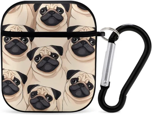 Vista 24 de Funda para Apple AirPod 2 y 1 TPU suave compatible con AirPod 2 y 7 con diseño de bandera estadounidense Pattern1081