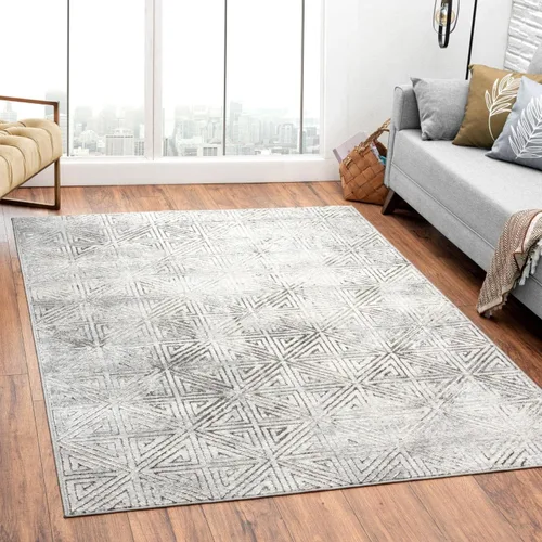 Vista 9 de LUXE WEAVERS Florance Collection 86328 - Alfombra geométrica moderna de 9 x 12 pulgadas, color azul