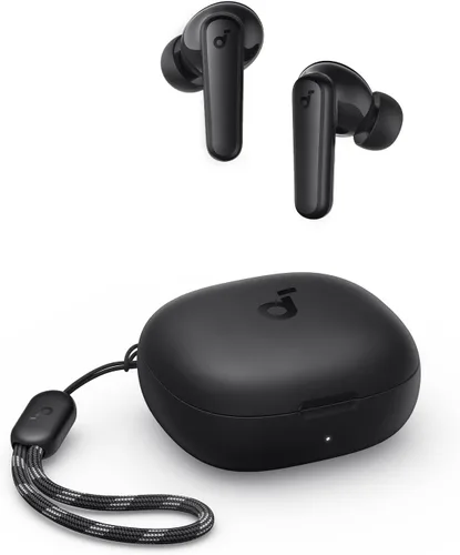 Vista 9 de Soundcore de Anker P20i Auriculares True Wireless, controladores de 10mm con graves potentes, Bluetooth 5.3, tiempo de reproducción largo de 30H
