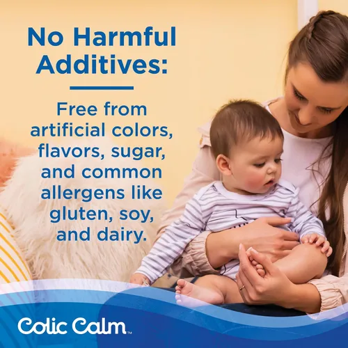 Vista 7 de Colic Calm Gripe Water for Babies - Gotas de gas para recién nacidos, alivio de cólicos y malestar estomacal, segura y suave, sin gluten, esenciales