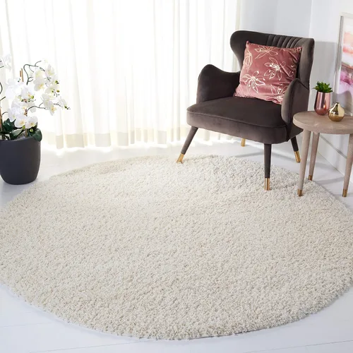 Vista 20 de SAFAVIEH Venus Shag Collection - Alfombra decorativa, 2 pies 2 pulgadas x 4 pies, color azul, diseño sólido, no desprende pelusa y de fácil cuidado