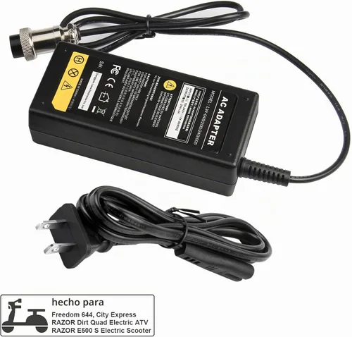 Vista 7 de TREE.NB Cargador de batería eléctrico de 24 V 2A para Mini Chopper Sunl City Express Razor CC2420 E100 E125 E150 E175 E200 E225S E300 E325S E500